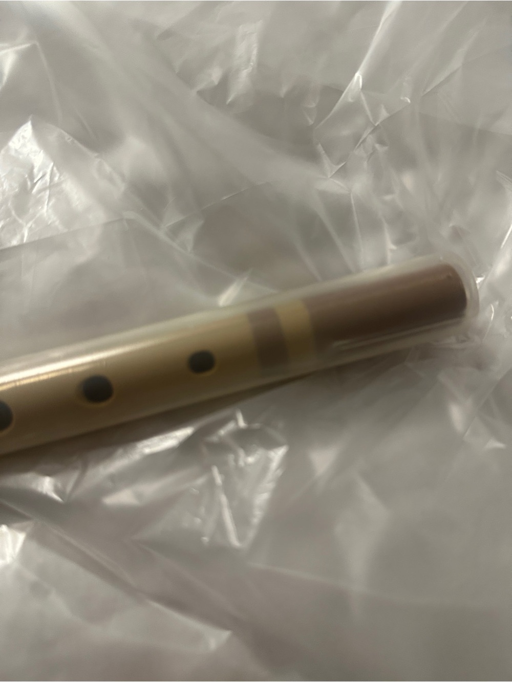 plastic shinobue 7-hole 7-tone Traditional Japanese Flute - Picture 4 of 4